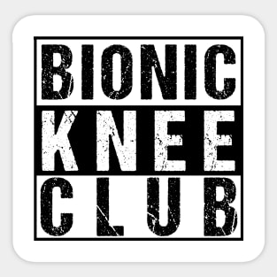 Amputee Shirt | Bionic Knee Club | Leg Amputee Shirt Sticker